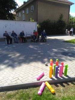 Aktivity s klientmi v areáli nášho zariadenia - Img 20210602 110017